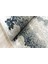Parma Mavi Halı Gri Krem Halı Göbekli Desen Yumuşak Antialerjik Mikrofiber Polyester Salon Halısı Tozuyok Halı 2