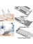 Laptop Stand MacBook Notebook Katlanabilir Taşınabilir Metal Standı Gümüş 2