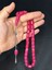 Sıkma Kehribar Tesbih Büyük Boy Pembe Renk 14 mm x 11 mm T-518 2