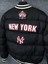 Yankees Erkek Şişme Mont Siyah 5