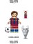 Legomodel "şampiyonlar Ligi Kupa'lı'' Messi Anahtarlık 1