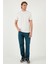 Pamuklu Comfort Fit Yüksek Bel Boru Paça Jeans Erkek Kot Pantolon 4400s56texas 1