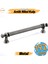 Selçuklu Antik Nikel Metal Kulp 192 mm Mobilya Çekmece Mutfak Dolabı Dolap Kapak Kulpları 1