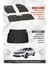 Toyota Corolla 2013-2018 Uyumlu 4.5d Premium Havuzlu Paspas ve Liner Marka 3D Bagaj Havuzu 1