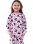 Kız Çocuk %100 Pamuklu Kuromi Desenli Pijama Takımı 2