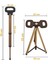 Katlanabilir Baston Tabure, Walking Stick And Portable Stoo 2