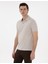 Erkek Taş Slim Fit Kıvrılmaz Polo Yaka Basic Tişört 50302561-VR049 1