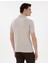 Erkek Taş Slim Fit Kıvrılmaz Polo Yaka Basic Tişört 50302561-VR049 5