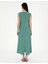 Kadın Yeşil Regular Fit Dokuma Elbise 50301066-VR054 4