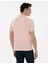 Erkek Pudra Slim Fit Kıvrılmaz Polo Yaka Basic Tişört 50302561-VR042 5
