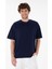 Erkek Lacivert Tişört Basic 50313089-VR033 1