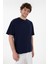 Erkek Lacivert Tişört Basic 50313089-VR033 4