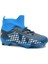 Pele Siyah Lacivert Çoraplı Krampon Erkek Çocuk Çimsaha Ayakkabı 3