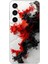 Samsung Galaxy S23 Uyumlu Şeffaf Kılıf Renkli Boya Tasarımlı 1