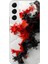 Samsung Galaxy S22 Uyumlu Şeffaf Kılıf Renkli Boya Tasarımlı 1