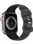 Apple Watch 10 42MM 6-7-8-9-Se Uyumlu 38-40-41MM Uyumlu Yılan Desenli Silikon Kordon 2