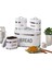 Paslanmaz Metal 4 Parça Ekmeklik ve Baharatlık Set 1