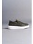 SWO161 Hippo Bağcıksız Cilt Erkek Günlük Sneaker Ayakkabı Bt Haki 1