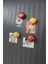 4 Lü Midye Magneti - Buzdolabı Magneti - Buzdolabı Süsü-Mıknatıslı Fotoğraf Tutucu Magnet 5