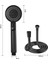 Turbo Duş Seti | 5 Fonksiyonlu Pervaneli Duş Başlığı + Mafsal + Hortum Set ( Set 3 Parça ) 2