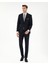 Erkek Lacivert Ex. Slim Fit Çizgili Takım Elbise 50304215-VR033 1