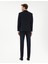 Erkek Lacivert Ex. Slim Fit Çizgili Takım Elbise 50304215-VR033 5