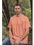 T-Shirt,Sylvester Jr Tasarım Baskılı,Regular, Pamuk,Somon T-Shirt No:549 3
