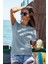 T-Shirt,Babs Bunny Tasarım Baskılı,Regular, Pamuk,Mavi T-Shirt No:545 2