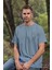 T-Shirt,Baby Tweety Tasarım Baskılı,Oversize, Pamuk,Mavi T-Shirt No:551 3