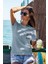 T-Shirt,Lola Bunny Tasarım Baskılı,Regular, Pamuk,Mavi T-Shirt No:548 2