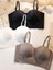 Straplez Bandeau Sütyenler, Düz Renkli Poliamid Örme Kumaş, Çıkarılamayan Dolgu, Kablosuz Konfor, Yetişkin Kadınlar Için Dikişsiz Telsiz Bralet 2