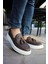 SHO127 Bağcıksız Püsküllü Cbt Loafer-X Erkek Ayakkabı Kahve 1
