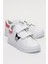 Çocuk Kuromi Baskılı Cırtlı Unisex Spor Ayakkabı BEYAZ - PEMBE 2
