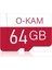 64 GB O-Kam Hafıza Kartı Faster Transfer Speed Class 10 4K Video Kayıt 1