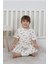 Isob Ekru Arslan Desenli %100 Pamuk Erkek Çocuk Kısa Kollu Pijama Takımı 3-8 Yaş 41314-E 3