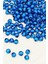 Yuvarlak Boncuk Içten Boncuklu Bileklik Çanta Boncuğu 8 mm 50 Gr Mavi - BNC468 2