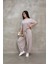 Osy Modal Yumuşak Dokulu Kumaş Oversize Bisiklet Yaka T-Shirt Jogger Eşofman Altı Eşofman Takımı - Gri 2