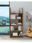 Dekoratif 5 Raflı Kitaplık Modern Kitaplık Kütüphane Organizer 3