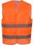 Reflektörlü Ikaz Yeleği Turuncu 1