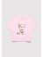 Kedi Baskılı Pembe Crop Tişört 7610281-70973 1