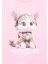 Kedi Baskılı Pembe Crop Tişört 7610281-70973 3