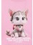 Kedi Baskılı Pembe Crop Tişört 7610281-70973 5