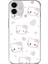 iPhone 12 Mini Uyumlu Şeffaf Kılıf Hello Kitty Tasarımlı 1
