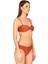 Kadın Bağlama Detaylı Straplez Kiremit Bikini Takımı 3