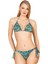 Kadın Üçgen Yarım Dolgulu Simli Bikini Takımı 1