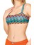 Kadın Dokulu Desenli Straplez Bikini Takımı 4