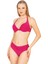Kadın Büzgü Detaylı Destekli Pembe Bikini Takımı 1