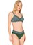 Kadın Yüksek Bel Toparlayıcı Yeşil Parıltılı Bikini Takımı 3