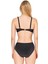 Kadın Toparlayıcı Aksesuarlı Siyah Bikini Takımı 2