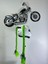 Motor & Motosiklet Kask Dış Aksesuar Çift Yeşil Örgü Saç 2